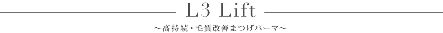 L3リフト
